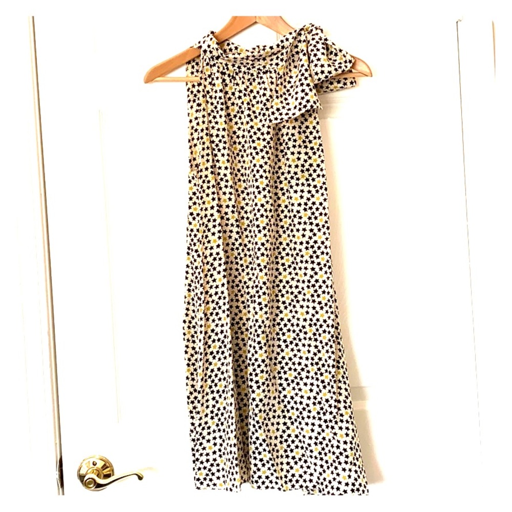 Alice Ritter Silk Dress with Stars